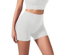 Pantaloncini Sottogonna Donna Anti Sfregamento Leggings Vita Alta Pancia Piatta Intimo Modellante Mutande Corto Boxer da Donnas Sottogonna Cotone Sport Hot Pant Leggings Corti Donna