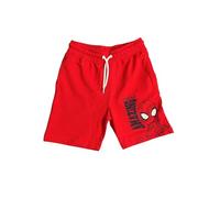 Pantaloncini Sportivi Adatti Marvel Spider-Man per Bambini e Ragazzi, con Coulisse (IT, età, 4 Anni, Regular, Rosso)