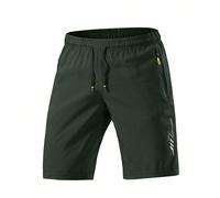 Pantaloncini sportivi da uomo ad alte prestazioni - flessibili e leggeri, adatti per allenamento e attività fisica L,M,S,XL,XXLTessuto intrecciato