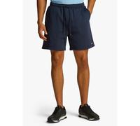 Pantaloncini taglio standard con stemma della bandiera Blu L Tinta unita