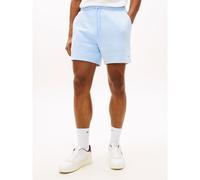 Pantaloncini taglio standard con stemma della bandiera Blu L Tinta unita