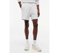 Pantaloncini taglio standard con stemma della bandiera Grigio XL Tinta unita