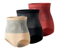 Pantaloncini Termogenici Modellanti Brucia Grassi, Pantaloncini for Dimagrire, Generazione di Calore E Funzione di Sudorazione, Elasticità for La Corsa Yoga E La Palestra(3PCS,M)