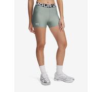 Under Armour Pantaloncini HeatGear® da donna, Verde Silice (348), L