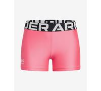 Under Armour Shorty Jr - pantaloni fitness - bambina YM Pink/Black junior Ua Heatgear