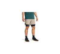 Pantaloncini under armour peak woven beige uomo