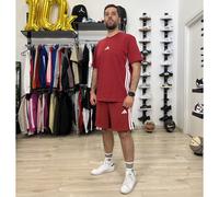 Pantaloncini uomo ADIDAS T-shirt palestra Rosso Completini estivi Bermuda corti