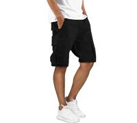 Pantaloncini Uomo Estivi Cargo Bermuda Cargo Shorts con Tasche Pantaloni Corti Slim Fit Multi-Tasche In Cotone Pantaloncini da Lavoro Casual Sportivi Leggero Shorts Trekking Campeggio Vacanza Spiaggia