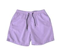 Pantaloncini Uomo Estivi, Casual Pantaloni Corto in Vita Elastica con Vita Elasticizzata Leggero Fitness Pantaloni Sportivi Larghi Pantalone Corto in Tinta Unita