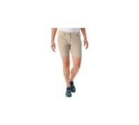 Pantaloncini vaude skomer iii beige da donna