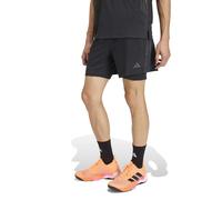 adidas performance - Tech Essentials Workout - Pantaloncini 2in1 neri-Nero XL