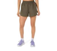 Pantaloncino Asics Nagino Run 4IN Verde Donna, Taglia L