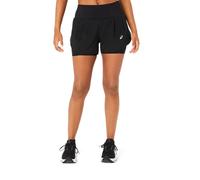 Pantaloncino Asics Road 2-N-1 3.5IN Nero Donna, Taglia XS.