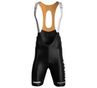 Pantaloncino con bretelle DECATHLON AG2R LA MONDIALE 2024 nero