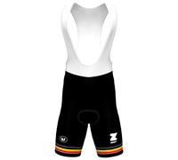 Pantaloncino con bretelle FENIX-DECEUNINCK Campione belga 2023 nero