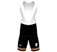 Pantaloncino con bretelle FENIX-DECEUNINCK Campione belga 2023 nero