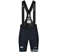 Pantaloncino con bretelle MOVISTAR TEAM 2025 nero
