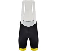 Pantaloncino con bretelle race TOUR DE FRANCE Leader 2024 nero/giallo L