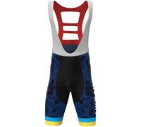 Pantaloncino con bretelle SQUADRA NAZIONALE UCRAINA 2022 blu/giallo S