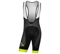 Pantaloncino con bretelle tecPro50 nero/giallo neon S