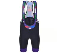 Santini Firenze Tour De France Official Bib Shorts Viola S Uomo