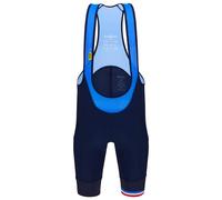 Pantaloncino con bretelle TOUR DE FRANCE Le Maillot Jaune Cime de la Bonette 2024 blu scuro S