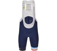 Salopette Santini Le Maillot Jaune Mont Ventoux blu navy bianco perlaceo - XXL