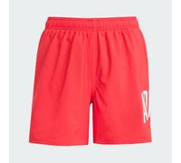 Pantaloncino da nuoto adidas Sportswear Essentials Logo CLX Bambini Pure Ruby / White 11-12A