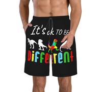 Pantaloncino da Spiaggia Uomo Copywriting Cintura Elastica Calzoncini da Bango Classico Pantaloncini Casual per Piscina Sports De Plein Air Tempo Libero XL