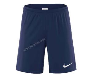 PANTALONCINO NIKE BV6855 410 010 NERO BLU SPORT CALCIO