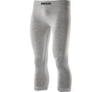 Pantaloni Intimi Tecnici Merino 3/4 Unisex Sixs PNX-3/4-MERINOS Wool Grey XXL-XXXL