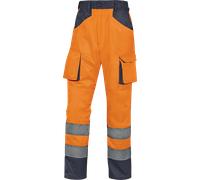 Pantalone Alta Visibilità Arancione/Grigio Deltaplus M2PHV Taglia M-XL