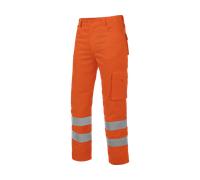 Pantalone alta visibilità estivo arancione