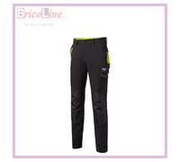 PANTALONE ANTINFORTUNISTICA DA LAVORO INVERNALE 10% SPANDEX NERO LOGICA CICLONE5