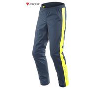 Pantaloni Antipioggia Unisex Dainese STORM 2 BLACK-IRIS/FLUO-YELLOW Taglia:XXS