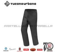 Pantalone Antipioggia Impermeabile Tucano Urbano Panta Diluvio Start Nero 001...