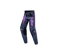 Alpinestars Fluid Lone Pantaloni Motocross Giovanili, grigio/viola, Taglia 26