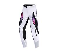 Pantalone Bambino YOUTH SUPERTECH VISTA Bianco Rosa ALPINESTARS - AN: 22