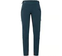 Pantalone bike lungo senza fondello donna Minaki nero blu scuro