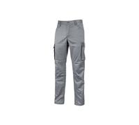 Pantalone Cargo Crazy in Tc Stretch Slim Fit Tg.l Stone Grey Upower