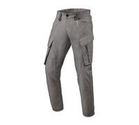 REV'IT! Pantaloni da moto Cargo Tristan Tapered corti grigi W28/L32