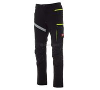 PAYPER NEXT4W 4-Way-Stretch Pantalone unisex, stretch, multistagione, con elastici laterali e passanti in vita, chiusura con zip BLACK/BLACK 54