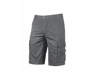 Pantalone corto da lavoro U-Power Summer grigio tg. L