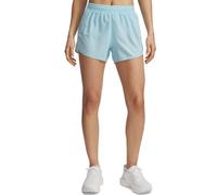 pantalone corto donna UNDER ARMOUR fly bay 3 pantaloncino sportivo STREAM STREAM