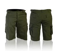 PANTALONE CORTO MILITARE VERDE OD IN RIPSTOP ANTISTRAPPO MODELLO BDU TIPO USA