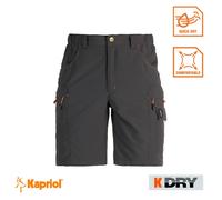 Kapriol Ghibli Pantaloncino da Lavoro Estivo Leggero Multitasche con Tessuto ad Asciugatura Rapida