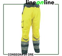Pantalone da lavoro Cofra High visibility SAFE Giallo taglia XXXL