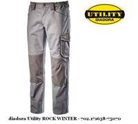Pantalone da lavoro diadora Utility ROCK WINTER - 702.171658