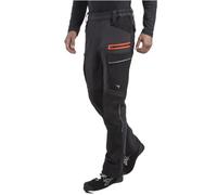 Pantalone da Lavoro Elasticizzato, Multistagione Diadora Utility Pant Hybrid Cargo (L, Nero/Nero Fantasma)