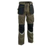 Pantalone da Lavoro ergonomico 290 g/m² Multitasche Cantiere Cofra Bricklayer